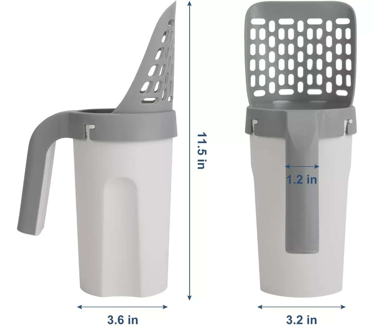 ArenaClean™ | Pala Recogedora de Arena con Papelera Integrada